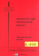 KTM-Kearney & Trecker-Milwaukee-Kearney Trecker 30 D, Routing Profiler Machine Operation Maintenance Manual 1980-30-D-01